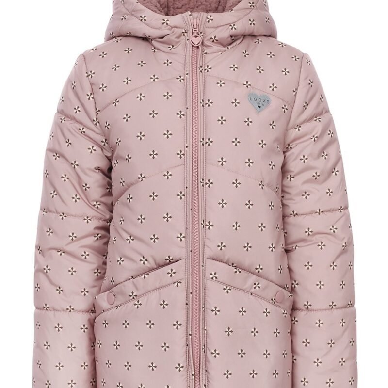 LOOXS Little Meisjes winterjas print - Paars fantasy LOOXS Little Meisjes winterjas print - Paars fantasyMateriaal 100% Polyester