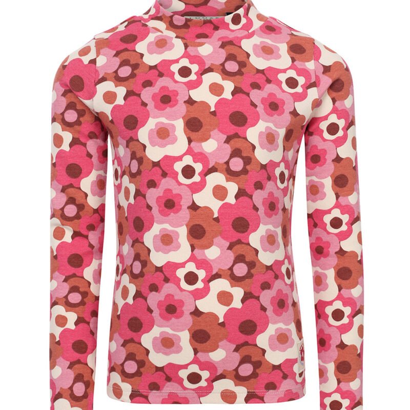 LOOXS Little Zomer t-shirt meisjes floral - Camo rood LOOXS Little Zomer t-shirt meisjes floral - Camo roodMateriaal 97% Cotton 3% Lycra