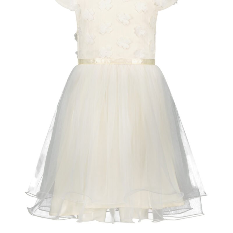 Le Chic Meisjes jurk - Starlight - Pearled ivoor wit Le Chic Meisjes jurk - Starlight - Pearled ivoor witMateriaal 100%PE