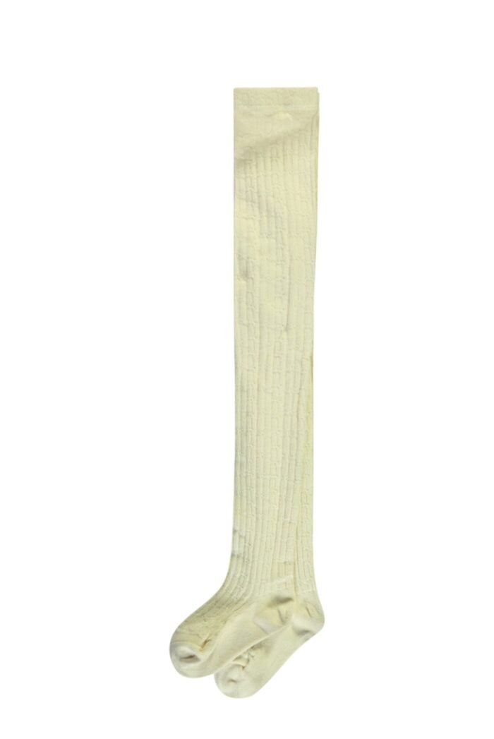 Le Chic Meisjes maillot kabel gebreid - Rilee - Pearled ivoor Le Chic Meisjes maillot kabel gebreid - Rilee - Pearled ivoorMateriaal 78%CO
