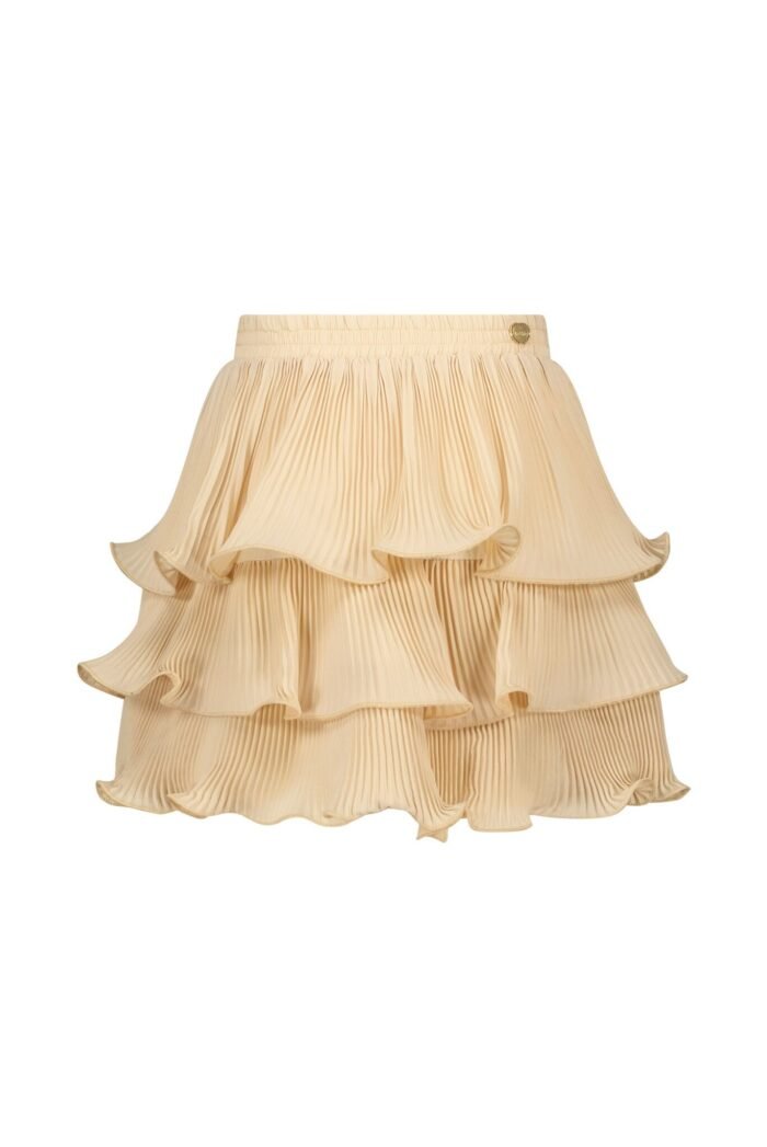 Le Chic Meisjes rok plisse - Tesra - Dreamy Creamy Le Chic Meisjes rok plisse - Tesra - Dreamy CreamyMateriaal 100%PE