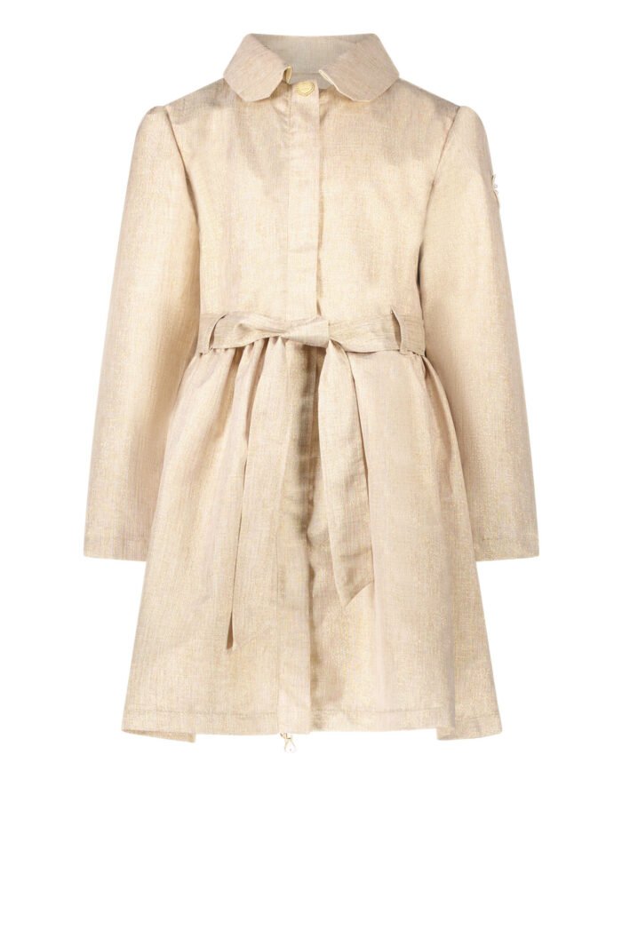 Le Chic Meisjes trenchcoat zomerjas - Belsa - Champagne Le Chic Meisjes trenchcoat zomerjas - Belsa - ChampagneMateriaal 58%CO