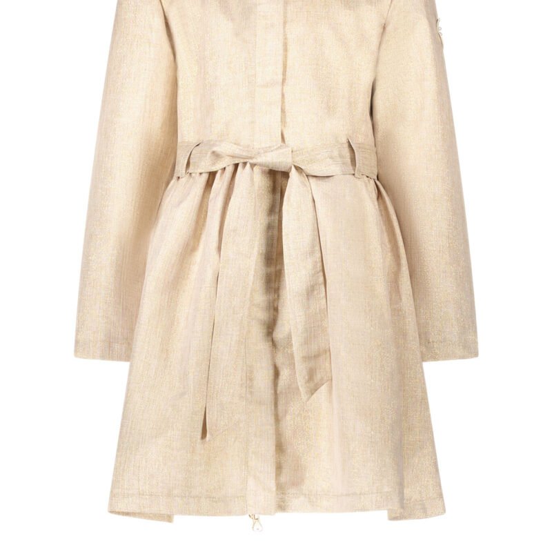 Le Chic Meisjes trenchcoat zomerjas - Belsa - Champagne Le Chic Meisjes trenchcoat zomerjas - Belsa - ChampagneMateriaal 58%CO