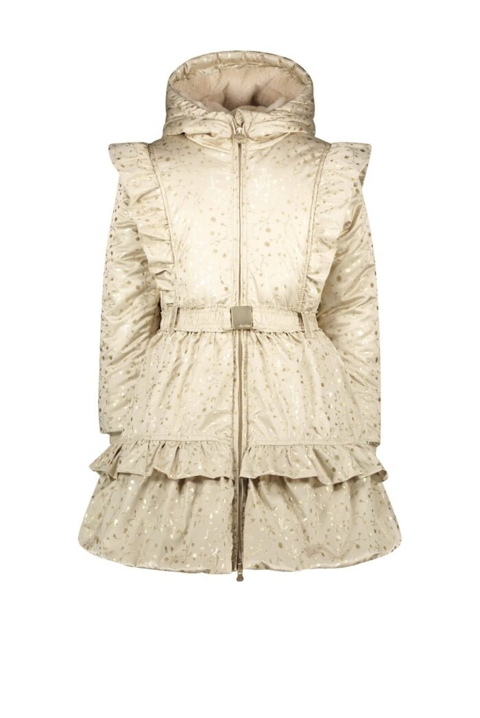 Le Chic Meisjes winterjas ballonzoom AOP - Bantalle - Pearled ivoor Le Chic Meisjes winterjas ballonzoom AOP - Bantalle - Pearled ivoorMateriaal 100%RPE