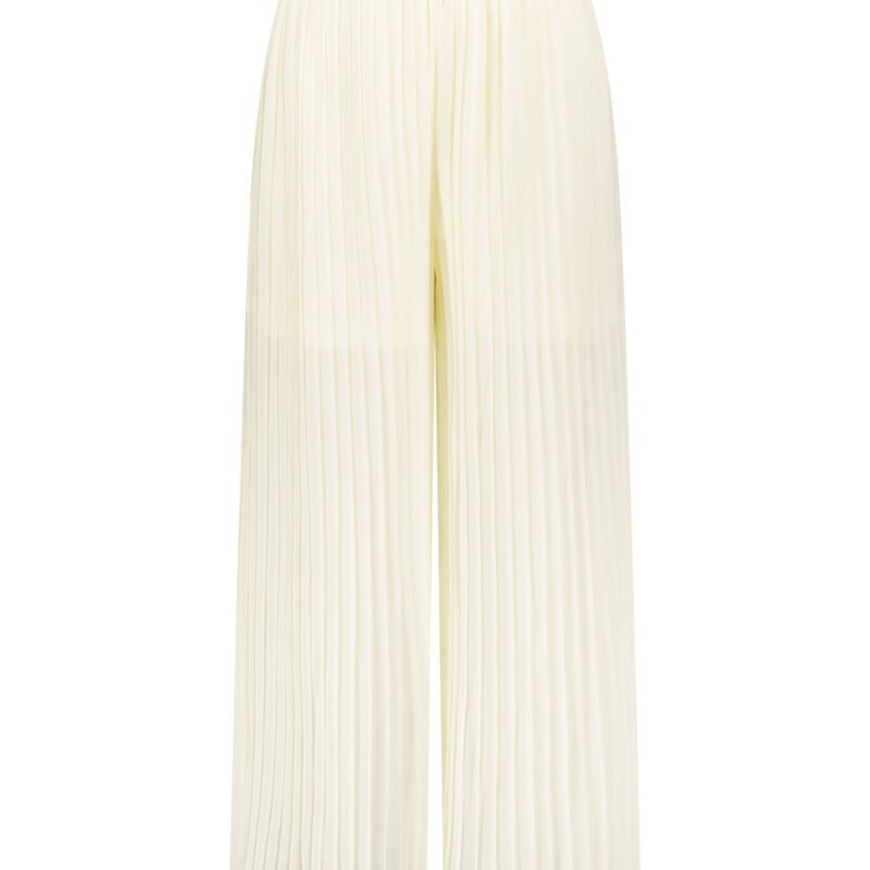 Le Chic Zomer broek meisjes Off wit - gerecycled voile - Desire Le Chic Zomer broek meisjes Off wit - gerecycled voile - DesireMateriaal 100% polyesther + 100% recycled polyesther