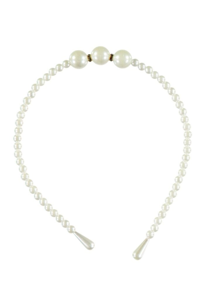 Le Chic Zomer diadeem meisjes Ivoor wit - Royal-A Le Chic Zomer diadeem meisjes Ivoor wit - Royal-AMateriaal