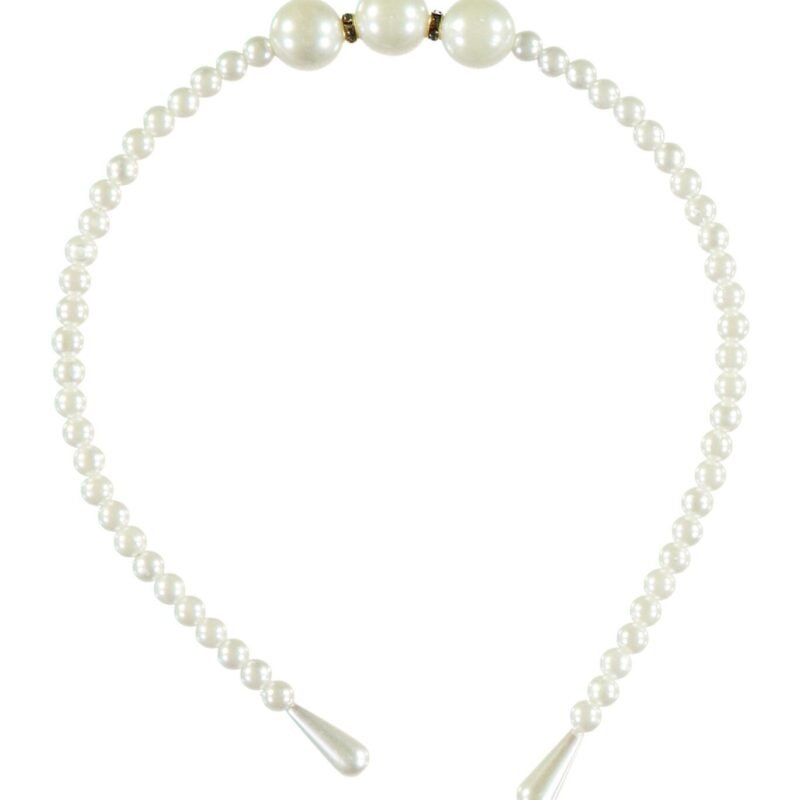 Le Chic Zomer diadeem meisjes Ivoor wit - Royal-A Le Chic Zomer diadeem meisjes Ivoor wit - Royal-AMateriaal
