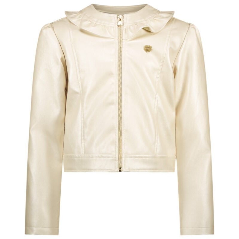 Le Chic Zomer jasje meisjes Ivoor wit - PU leer - Arlette Le Chic Zomer jasje meisjes Ivoor wit - PU leer - ArletteMateriaal 100% PU leer + 98% polyesther