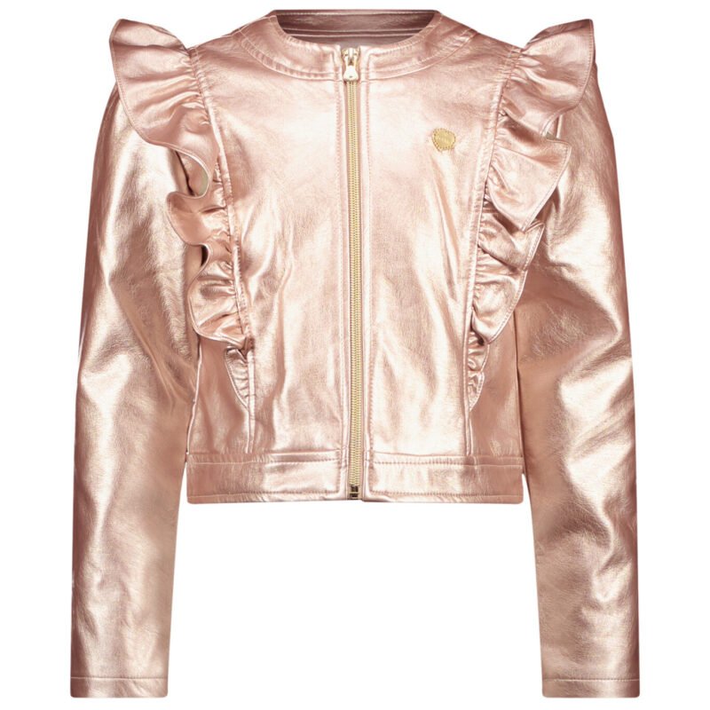 Le Chic Zomer jasje meisjes Roze - metallic blush - Amore Le Chic Zomer jasje meisjes Roze - metallic blush - AmoreMateriaal 100% PU leer + 98% polyesther