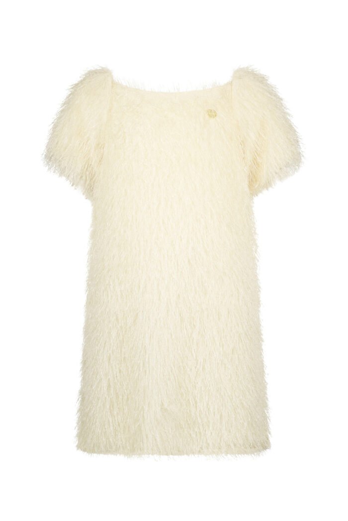 Le Chic Zomer jurk meisjes Off wit - fancy & fuzzy - Suppet Le Chic Zomer jurk meisjes Off wit - fancy & fuzzy - SuppetMateriaal 100% polyesther + 100% recycled polyesther