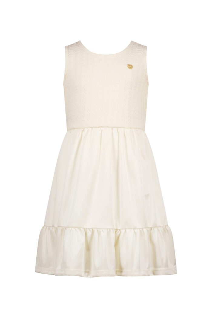 Le Chic Zomer jurk meisjes Off wit - gebreid - Sobelle Le Chic Zomer jurk meisjes Off wit - gebreid - SobelleMateriaal 63% polyesther