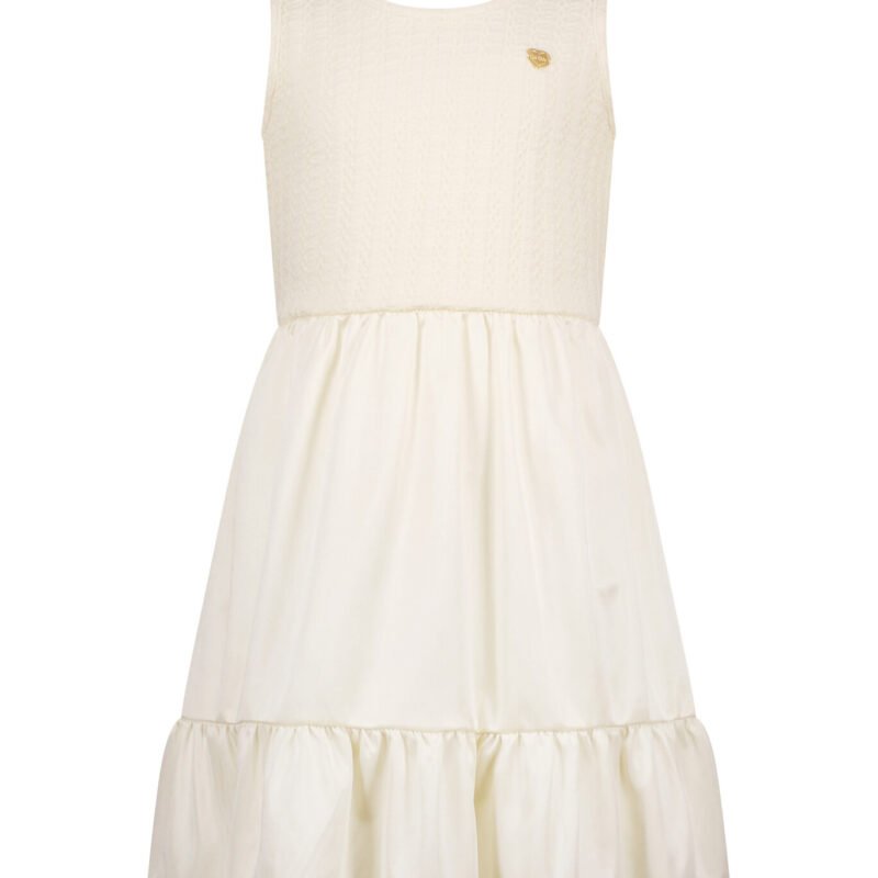 Le Chic Zomer jurk meisjes Off wit - gebreid - Sobelle Le Chic Zomer jurk meisjes Off wit - gebreid - SobelleMateriaal 63% polyesther
