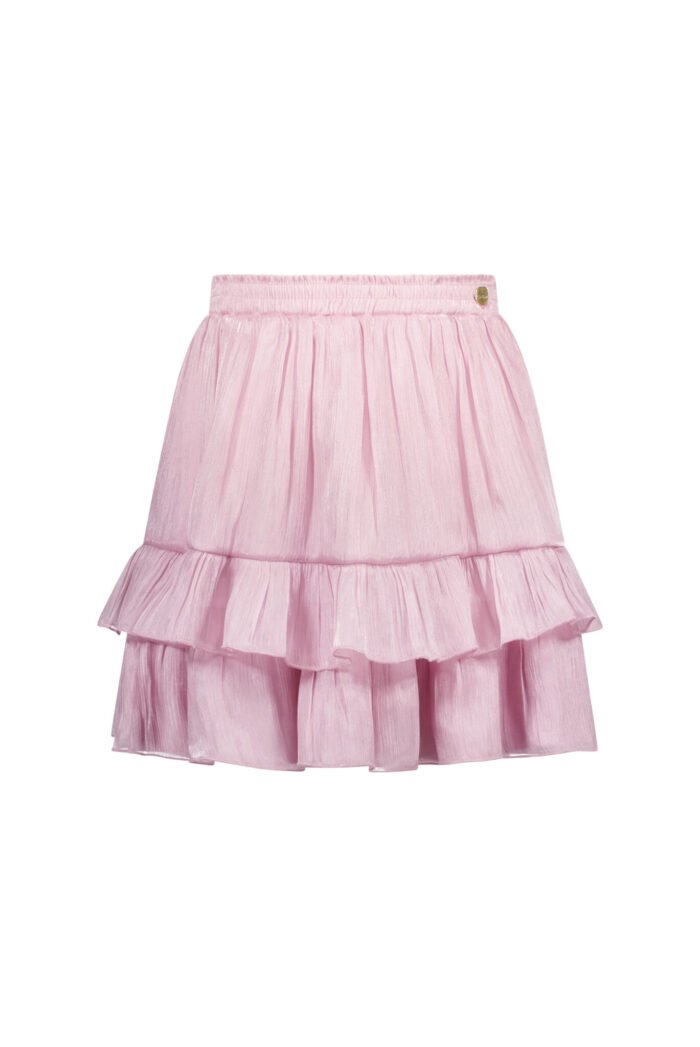 Le Chic Zomer rok meisjes Lilac paars - silky voile - Tamar Le Chic Zomer rok meisjes Lilac paars - silky voile - TamarMateriaal 100% polyesther + 100% recycled polyesther