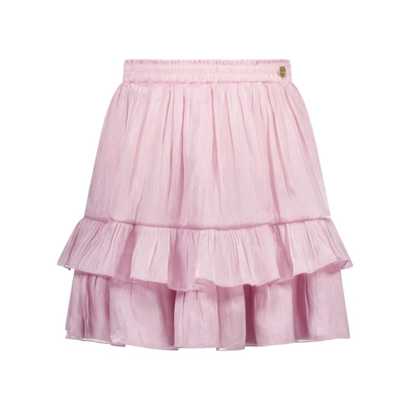 Le Chic Zomer rok meisjes Lilac paars - silky voile - Tamar Le Chic Zomer rok meisjes Lilac paars - silky voile - TamarMateriaal 100% polyesther + 100% recycled polyesther