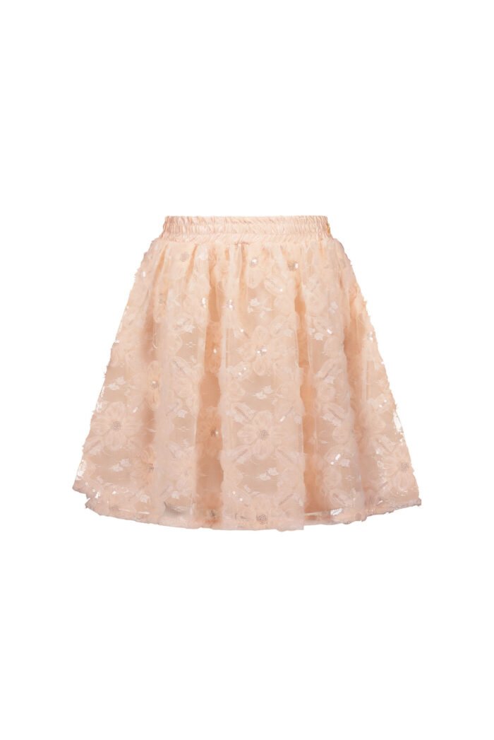 Le Chic Zomer rok meisjes Roze - tule bloemen - Twilight Le Chic Zomer rok meisjes Roze - tule bloemen - TwilightMateriaal 100% polyesther + 100% recycled polyesther