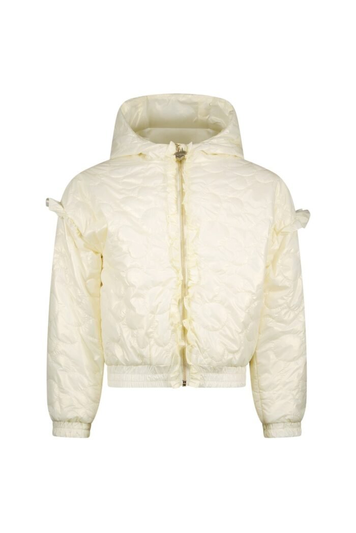 Le Chic Zomer zomerjas meisjes Ivoor wit - gewatteerd - Blimsy Le Chic Zomer zomerjas meisjes Ivoor wit - gewatteerd - BlimsyMateriaal 100% polyester + 98% polyester