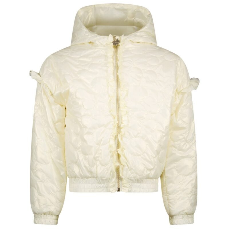 Le Chic Zomer zomerjas meisjes Ivoor wit - gewatteerd - Blimsy Le Chic Zomer zomerjas meisjes Ivoor wit - gewatteerd - BlimsyMateriaal 100% polyester + 98% polyester