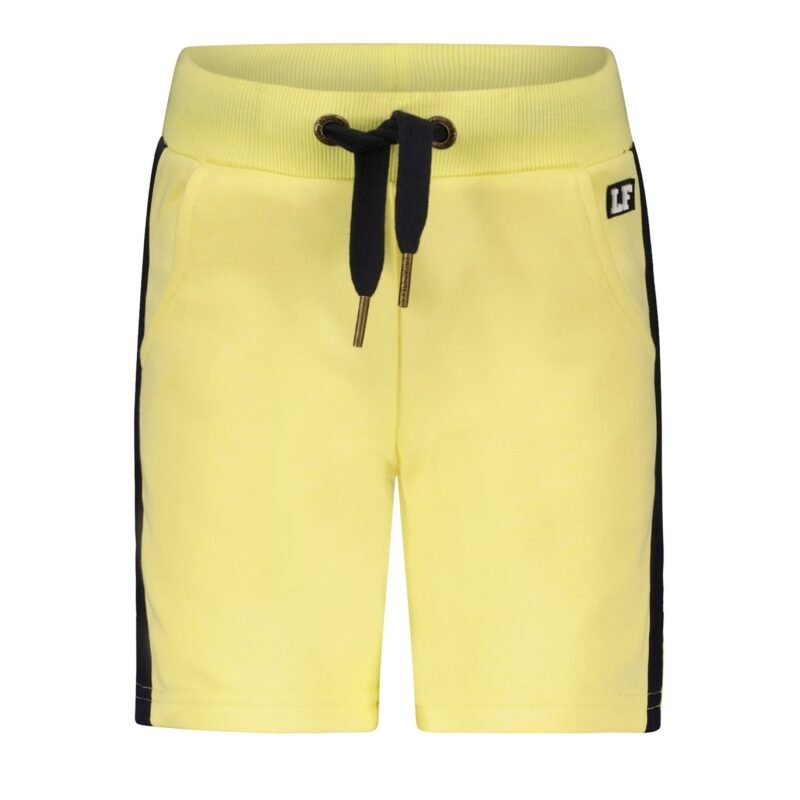 Like Flo Jongens sweat short - Zacht geel Like FLO Jongens sweat short - Zacht geel100% CO
