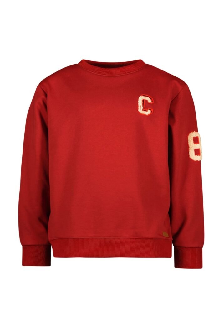 Like Flo Jongens sweater - Brique Like Flo Jongens sweater - BriqueMateriaal 75%CO 25%PE