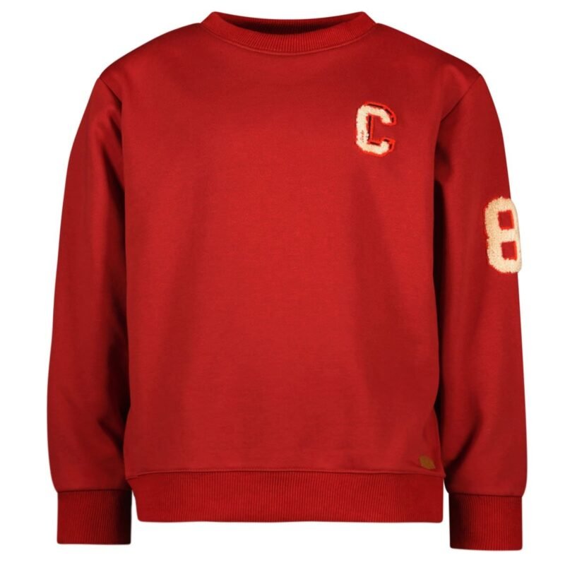 Like Flo Jongens sweater - Brique Like Flo Jongens sweater - BriqueMateriaal 75%CO 25%PE