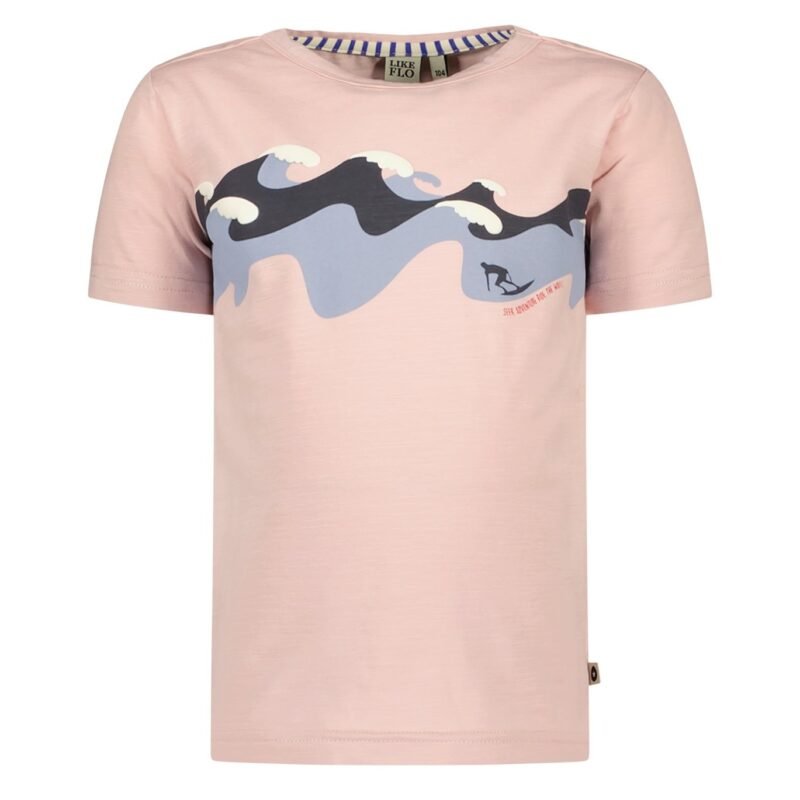 Like Flo Jongens t-shirt - Oud roze Like FLO Jongens t-shirt - Oud roze94% CO 6% EA