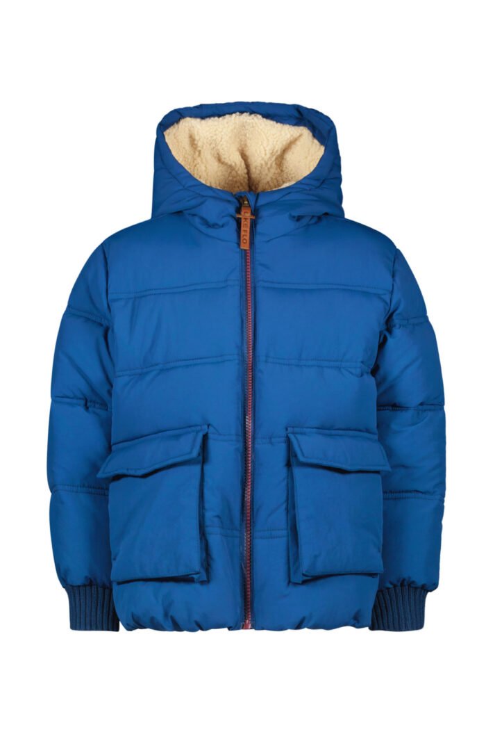 Like Flo Jongens winterjas - Alec - Kobalt blauw Like FLO Jongens winterjas - Alec - Kobalt blauwMateriaal 100% RPE