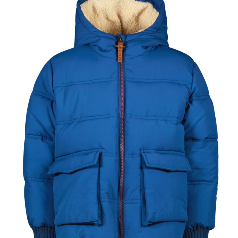 Like Flo Jongens winterjas - Alec - Kobalt blauw Like FLO Jongens winterjas - Alec - Kobalt blauwMateriaal 100% RPE