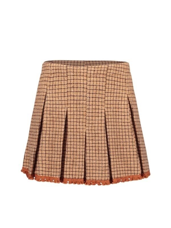 Like Flo Meisjes broek/rok pied de poule - Pdp roze Like Flo Meisjes broek/rok pied de poule - Pdp rozeMateriaal 85% PE 15%WO