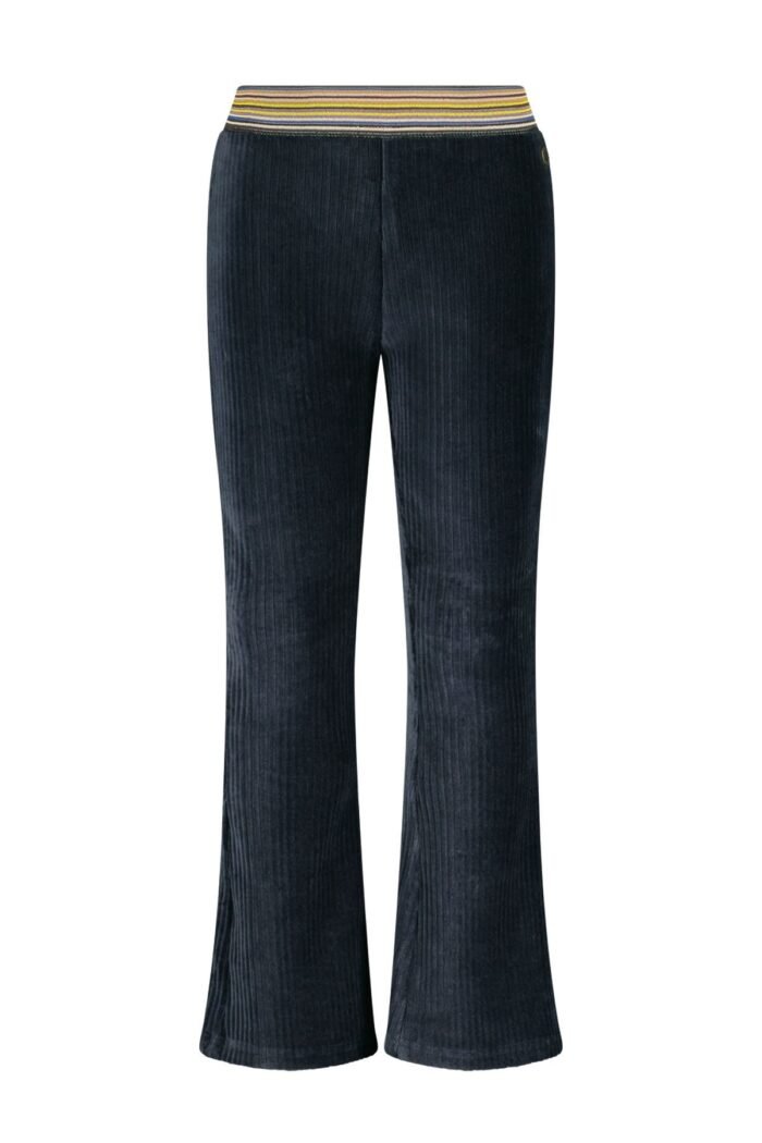 Like Flo Meisjes flair broek - Fem - Navy blauw Like Flo Meisjes flair broek - Fem - Navy blauwMateriaal