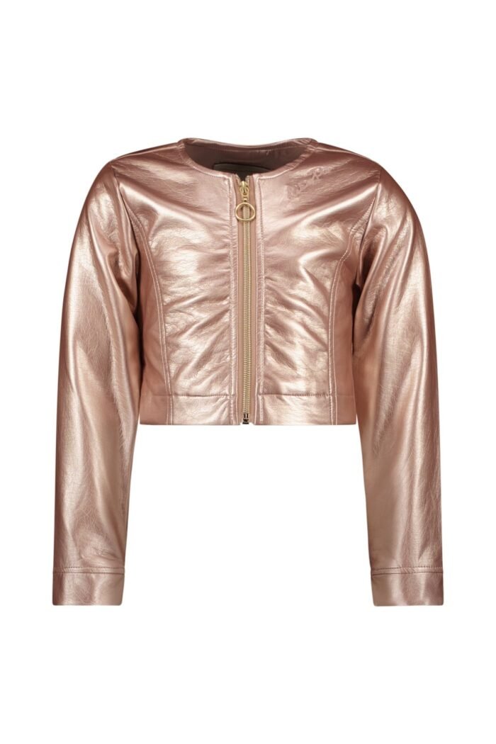 Like Flo Meisjes jasje nep leer - Roze Like FLO Meisjes jasje nep leer - RozeMateriaal 100% PE