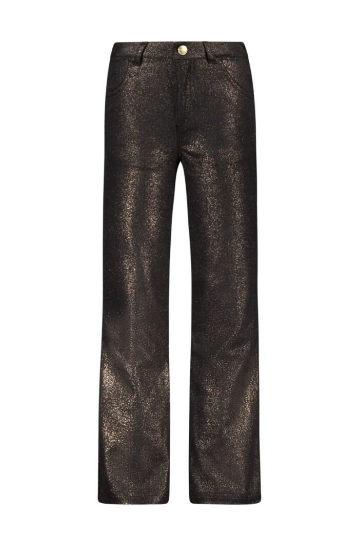 Like Flo Meisjes jeans broek print - Fine - Goud denim Like Flo Meisjes jeans broek print - Fine - Goud denimMateriaal 98%CO 2%EA