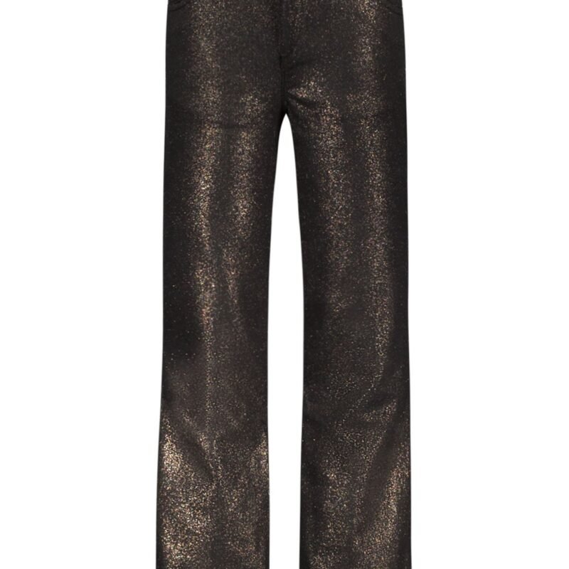 Like Flo Meisjes jeans broek print - Fine - Goud denim Like Flo Meisjes jeans broek print - Fine - Goud denimMateriaal 98%CO 2%EA