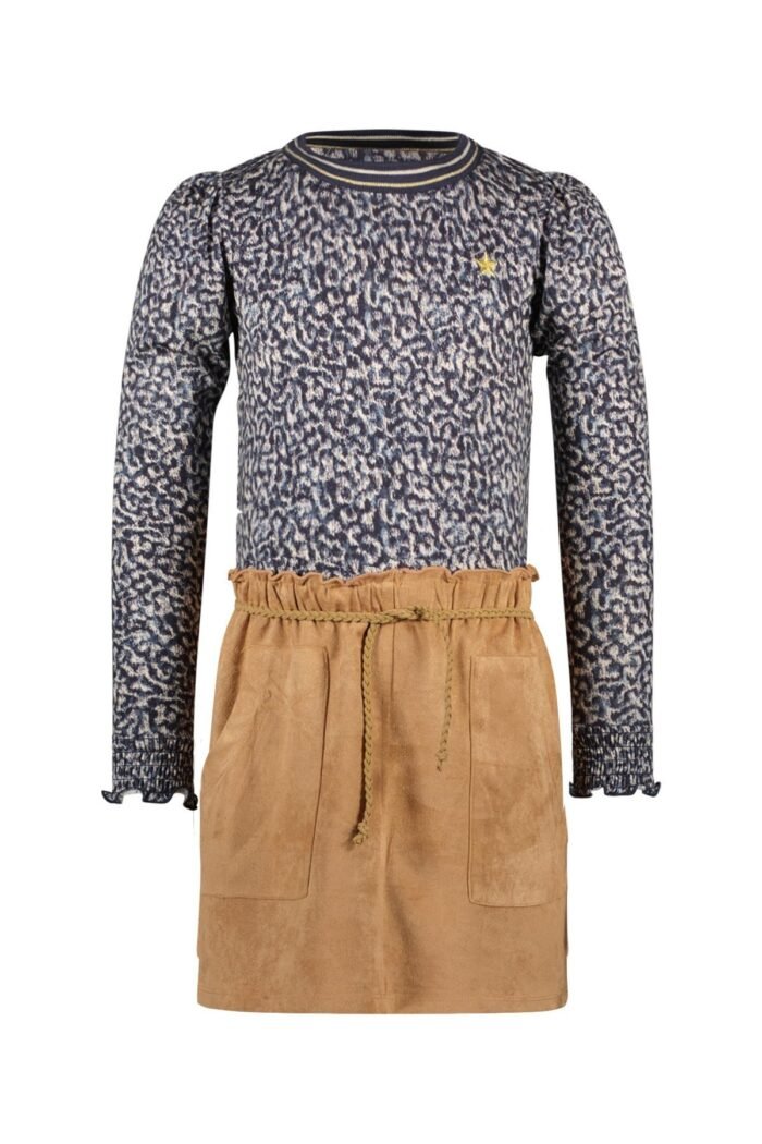 Like Flo Meisjes jurk - Maartje - Window maze Like Flo Meisjes jurk - Maartje - Window mazeMateriaal 95%VI 5%EA + 100%PU