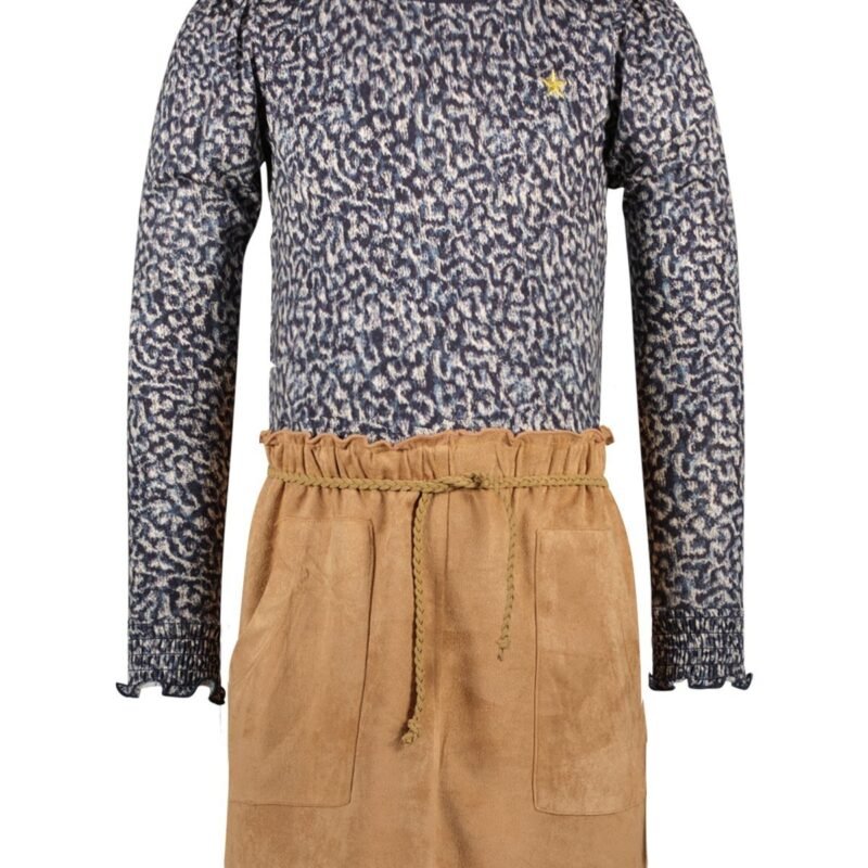 Like Flo Meisjes jurk - Maartje - Window maze Like Flo Meisjes jurk - Maartje - Window mazeMateriaal 95%VI 5%EA + 100%PU