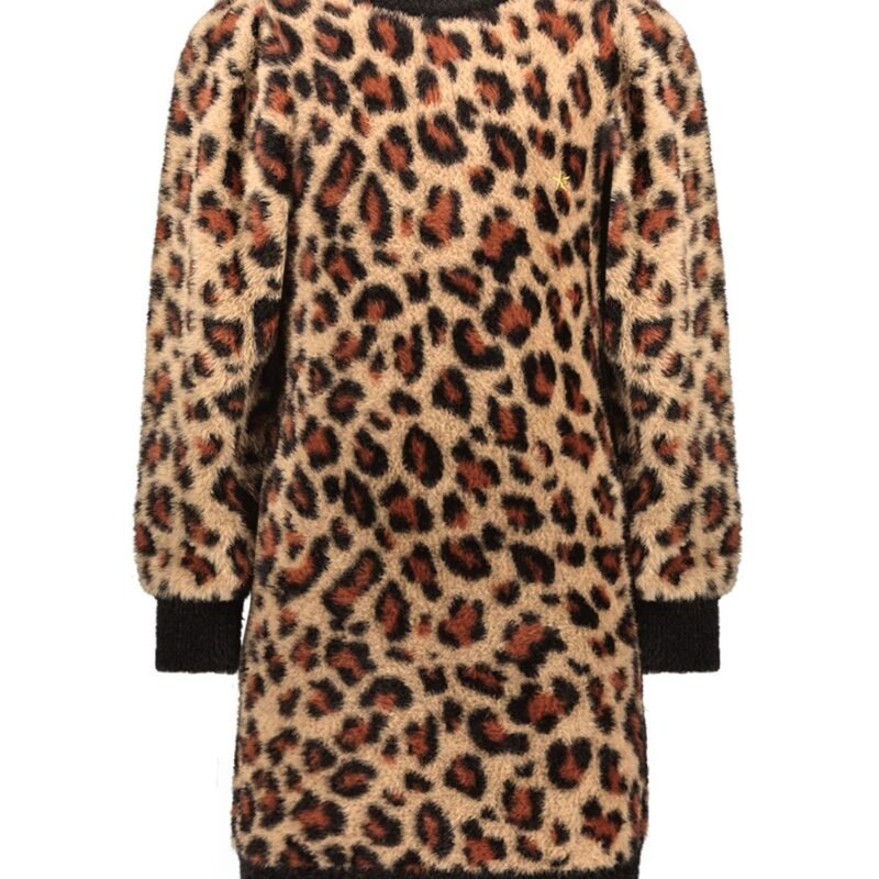 Like Flo Meisjes jurk - Mace - Animal Like Flo Meisjes jurk - Mace - AnimalMateriaal 65%PA 29%CO 6%WO