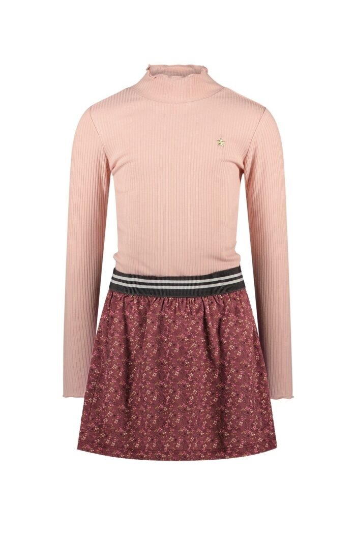 Like Flo Meisjes jurk - Mira - Lt roze Like Flo Meisjes jurk - Mira - Lt rozeMateriaal 55%VI 45%PE