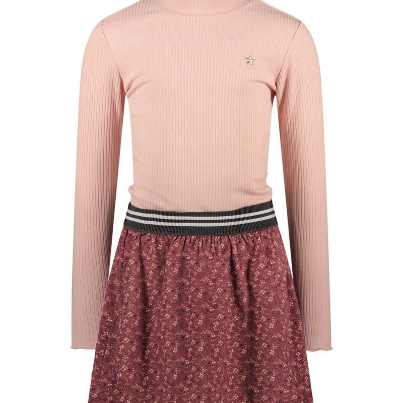 Like Flo Meisjes jurk - Mira - Lt roze Like Flo Meisjes jurk - Mira - Lt rozeMateriaal 55%VI 45%PE