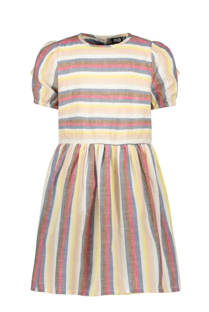 Like Flo Meisjes jurk - Multi Like FLO Meisjes jurk - Multi 100% CO