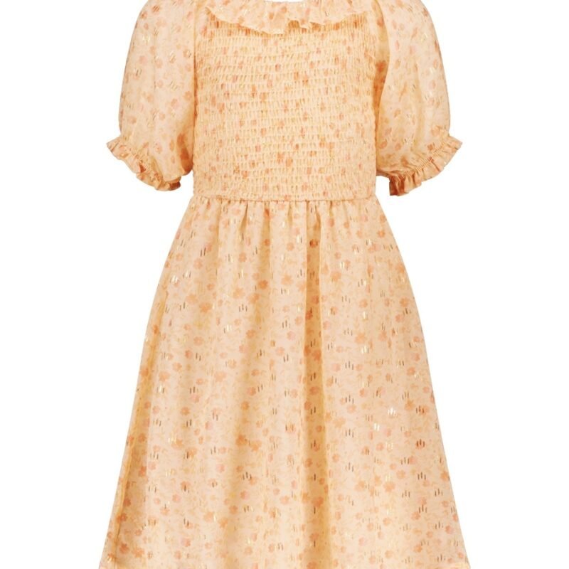 Like Flo Meisjes jurk smock chiffon bloemen - Bloemen Like FLO Meisjes jurk smock chiffon bloemen - BloemenMateriaal 100% PE