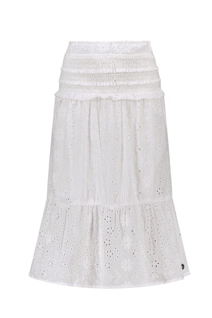 Like Flo Meisjes maxi rok broidery anglais Like FLO Meisjes maxi rok broidery anglaisMateriaal 100% katoen