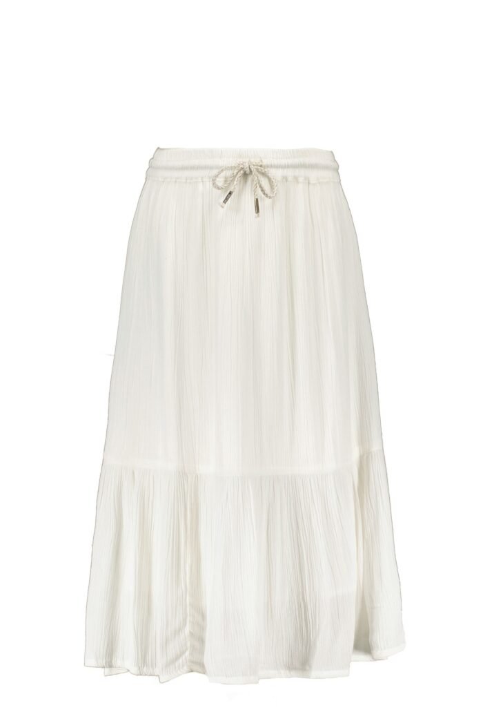 Like Flo Meisjes maxi rok viscose linnen - Wit Like FLO Meisjes maxi rok viscose linnen - Wit 46% ctn 44% viscose 10% linnen