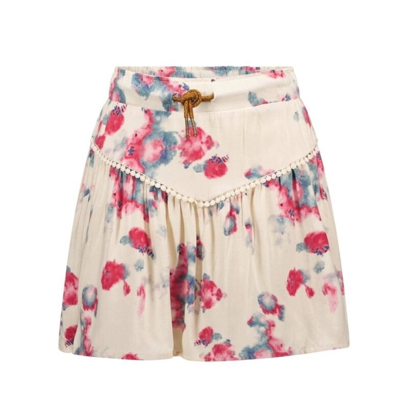 Like Flo Meisjes rok - Hind - Faded drops Like Flo Meisjes rok - Hind - Faded dropsMateriaal 53%CO 47%VI