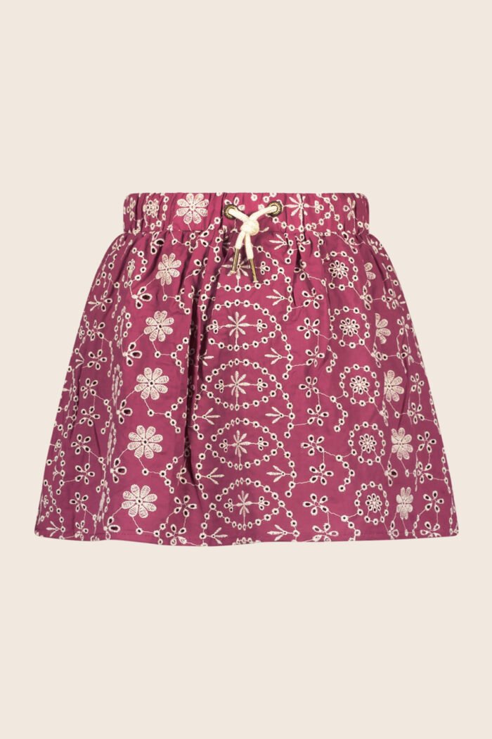 Like Flo Meisjes rok broidery anglais bloemen Like FLO Meisjes rok broidery anglais bloemenMateriaal 100% katoen