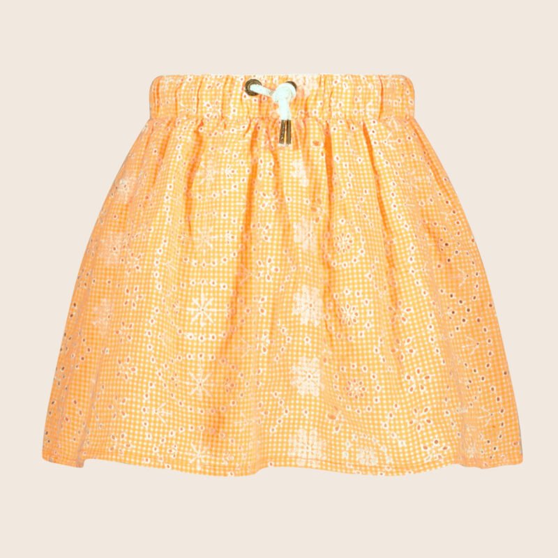 Like Flo Meisjes rok broidery anglais bloemen Like FLO Meisjes rok broidery anglais bloemenMateriaal 100% katoen