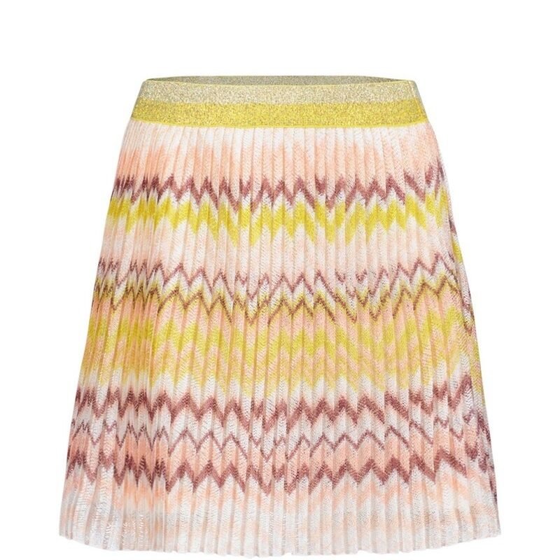 Like Flo Meisjes rok fancy plisse - Plum Like FLO Meisjes rok fancy plisse - Plum100% PE
