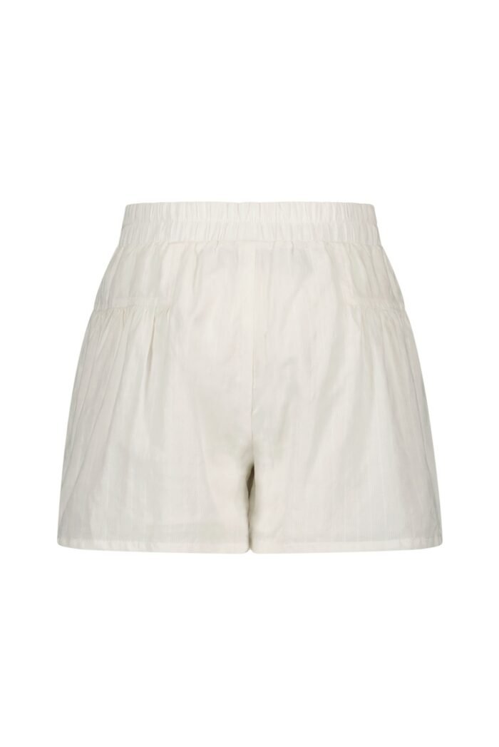 Like Flo Meisjes short met riem - Off white Like FLO Meisjes short met riem - Off white 100% CO