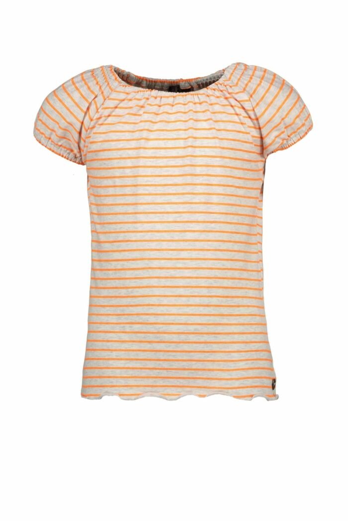 Like Flo Meisjes smock top - Neon streep Like FLO Meisjes smock top - Neon streep95% cotton 5% lycra
