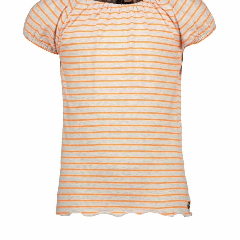 Like Flo Meisjes smock top - Neon streep Like FLO Meisjes smock top - Neon streep95% cotton 5% lycra