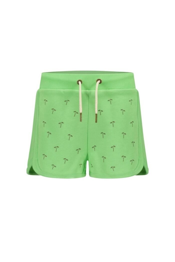 Like Flo Meisjes sweat short - Groen Like FLO Meisjes sweat short - Groen100% CO