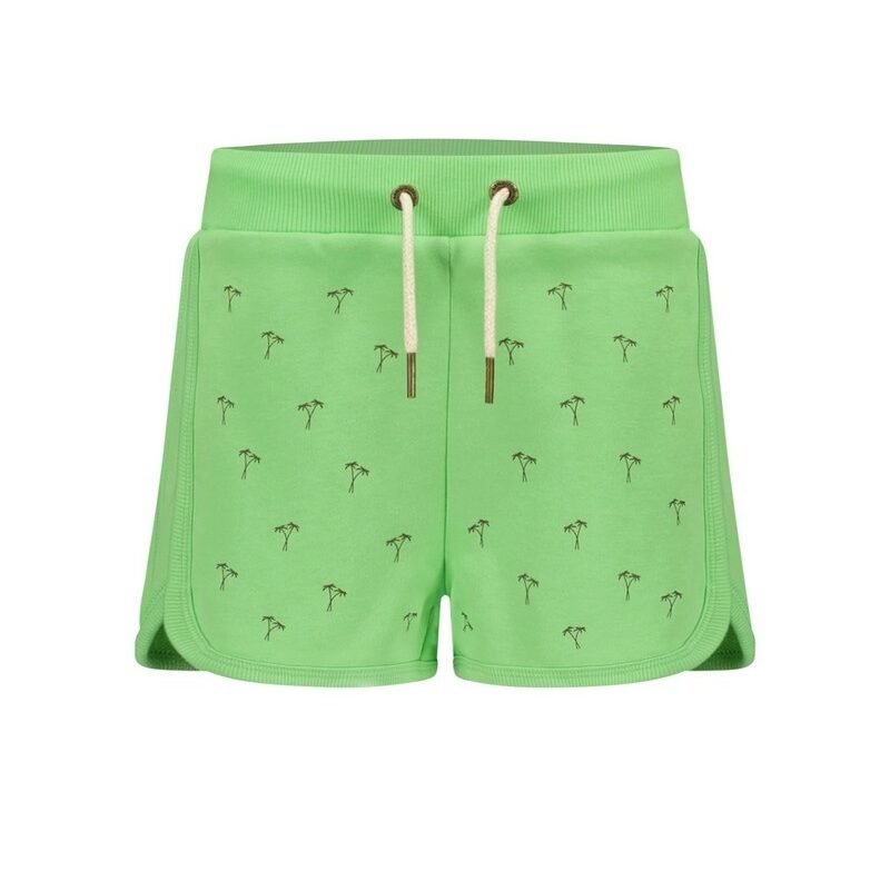 Like Flo Meisjes sweat short - Groen Like FLO Meisjes sweat short - Groen100% CO